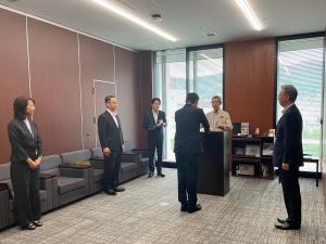 下蒲刈地区地域おこし協力隊員の辞令交付