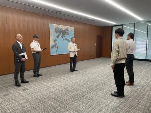 令和8年熊本地震被災地への住宅被害認定調査業務応援派遣職員激励式