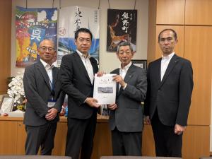 新谷正義 衆議院議員への 同要望
