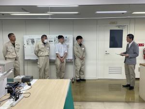 令和8年熊本地震被災地への応援給水活動派遣職員激励