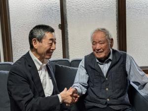 100歳到達者のお祝い訪問