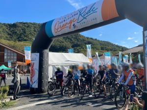 安芸灘とびしま海道オレンジライド開会式