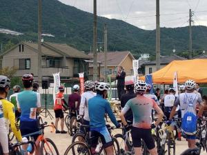 野呂山GRANDヒルクライム2026開会式